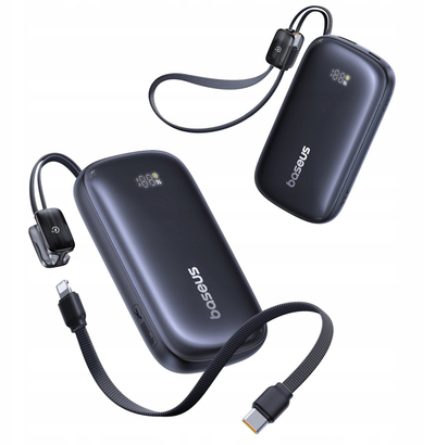 Powerbank Baseus EnerFill FC21 QPow3 Ultra, 10000mAh, 22.5W, me ekran dixhital, i zi