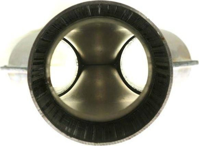 Tub lidhës shkarkimi TurboWorks Y-Pipe, 76mm, metalik