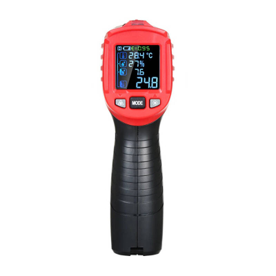Termometër infra të kuq Habotest HT651D, lazer, ekran me ngjyra, i kuq e zi
