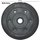 Disk peshe EB Fit 2.5 kg, beton, diametër 28 mm, i zi
