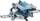 Sharrë tavoline e kombinuar Makita LH1201FL, teh 305 mm, 240 V, blu