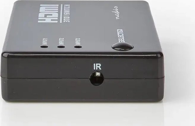 Ndarës HDMI Nedis me 3 porta, 3 hyrje e 1 dalje, Full HD 1080p, i zi