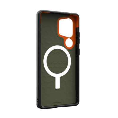 Këllëf telefoni UAG Civilian për Galaxy S25 Ultra, me magnet MagSafe, Olive Drab