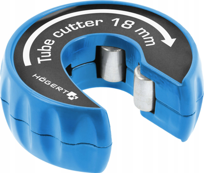 Prerëse tubash Hogert Technik HT1P624, deri 18mm, për tuba alumini edhe bakri, blu