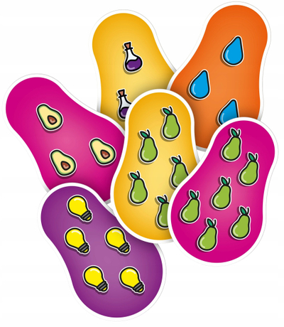 Loja familjare Rebel Flexible Pear, version polonisht, 2 deri 6 lojtarë