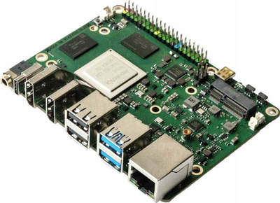 Kompjuter një-përdorimsh Radxa ROCK 5 Model B, 16GB RAM, 8-bërthamor, jeshile