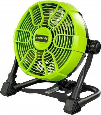 Ventilator Greenworks G24FAN, 24V, 5 nivele shpejtësie, jeshil