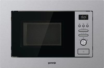 Furrë me mikrovalë Gorenje BM201AG1X, 20L, grill, inoks