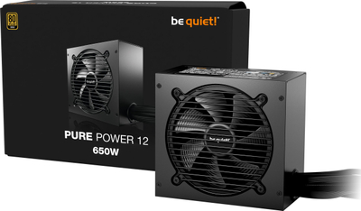 Furnizues energjie Be Quiet Pure Power 12, 650W, ATX 3.1, i zi