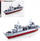 Lodër me kuba ndërtimi Sluban Model Bricks Supply Ship M38 B0701, 497 copa, shkallë 1:450, gri