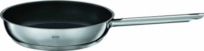 Tigan Roesle Frying Pan 24cm, çelik inox, shtresë jonëngjitëse, argjend