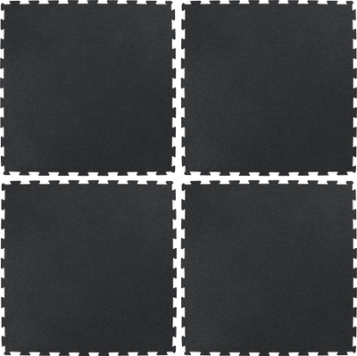 Тепих за теретана Rebel Active RBA-3154, 100x100 cm, 2 cm, сив