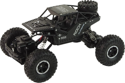 Makine lodër me telekomandë Leantoys Rover, shkalle 1:16, e zeze