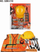 Set lodrash ustallëku Good Helper Deluxe, me jelek e helmetë, vegla plastike, portokalli
