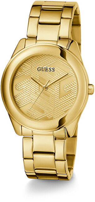 Orë për femra Guess Cubed GW0606L2, e artë