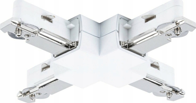 Përçues drite Paulmann URail X Connector, 230V, për sistem shina, i bardhë