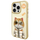 Mbulesë telefoni Nimmy Cool&amp;Cute 2.0 Cat për iPhone 15 Pro 6.1", me mace të qëndisur, bezhë