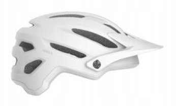 Helmetë çiklizmi Bell, madhësia 55-59cm, me strehë, gri e çelët