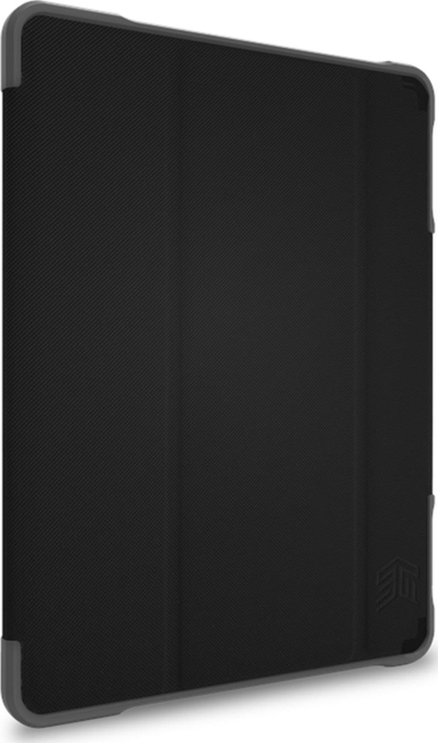 Kapak tablet STM Dux Plus Duo, me stand, i fortë rugged, i zi