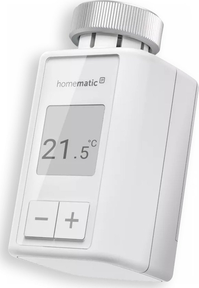 Termostat radiator Homematic IP Flex HmIP eTRV F, smart, ekran e paper