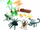Set lodrash Insect World 2237AB, figura insektesh plastike, shumëngjyrëshe