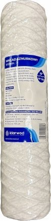 Патрони филтри за вода Viteco String Cartridge SP 10/100, 10\", 100 микрони, бела