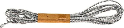 Fije dekorative Brewis Classic, 3m, e gërshetuar, argjendtë
