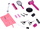 Set lodrash parukerie Little Hairdresser ZA5186, me aksesorë, për kalamaj