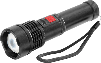 Dritë dore Virone LT-12, LED 12W, bateri 2200mAh USB, e zezë