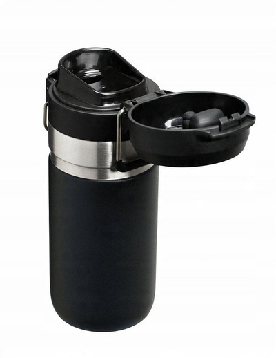 Shishe uji Go Quick Flip, 0.47L, e zezë
