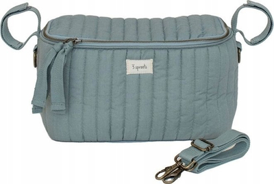 Organizues karroce 3 Sprouts Quilted, universal, me rrip shpatulle, jeshil