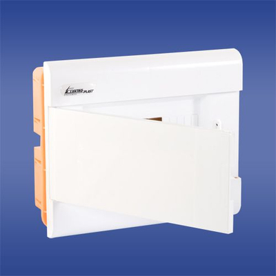 Panel shpërndarës Elektro-Plast SRp-8/B, 1x8 module, i futur në mur, IP40, i bardhë
