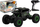 Makinë lodër me pult No Name Auto RC, shkallë 1:18, 2.4 GHz, jeshile me të zezë