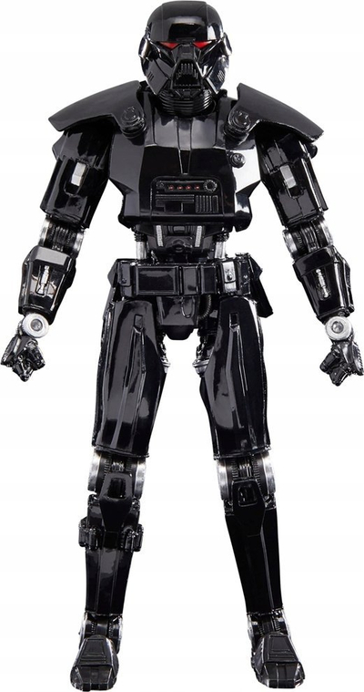 Figurë aksion Star Wars The Black Series Dark Trooper, 15cm, me gjëra shtesë, e zezë