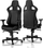 Гејминг столица noblechairs EPIC Black Edition, 4D потпирачи, до 120 kg, црна