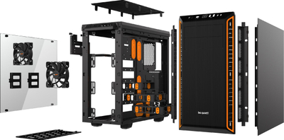 Karcera PC be quiet Pure Base 600 Window BGW20, ATX, xham i temperuar, e zezë