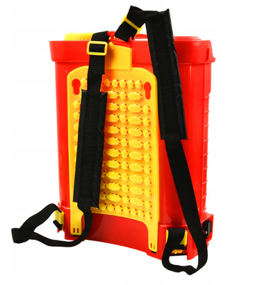 Spërkatës shpine GEKO, 16L, pompë dore, i kuq