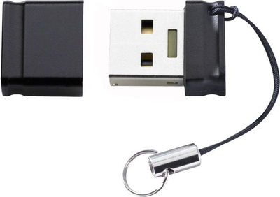 USB Intenso Slim Line, 128GB, USB 3.0, e zezë