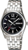 Orë dore Casio LTP1335D-1A, çelik inox, faqe e zezë