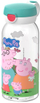 Shishe uji Mepal Peppa Pig Campus, 600ml, kapak me buton, shumëngjyrëshe