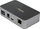 Hub USB C StarTech me 3 porta, LAN Gigabit, 10 Gbps, gri e zezë
