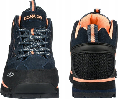 Këpucë trekking CMP Moon Low WP W 31Q4786-03MP, Vibram, OrthoLite, blu nevi