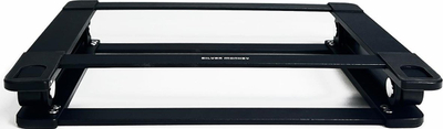 Mbajtëse laptopi Silver Monkey US-600, deri 17.3", metal, e zezë