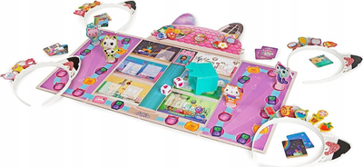 Lojë tavoline Spin Master Gabby’s Dollhouse Meow-mazing, bashkëpunuese, për kalamaj 4+