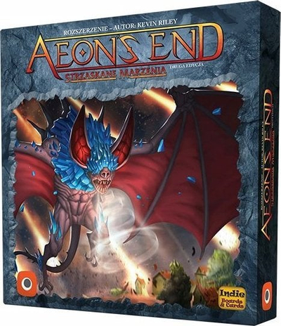 Zgjerim loje me letra Portal Games Aeon's End Shattered Dreams, kooperativ, për 1 4 lojtarë
