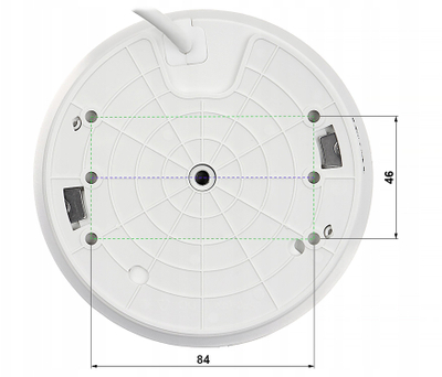 Kamerë IP Hikvision DS-2DE2A204IW-DE3, 1080p, 2.8–12mm, e bardhë