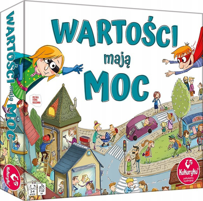 Loja tavoline Kukuryku Values Have the Power of Corn, edukative, për fëmijë