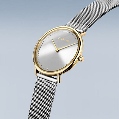 Orë dore për goca Bering Classic 15729-010, e argjendtë