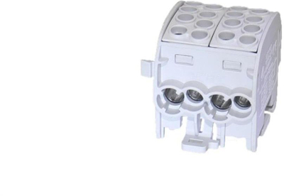 Bllok shpërndarës elektrik SIMBLOCK SCB 35-2, për Al/Cu, 1000V, gri