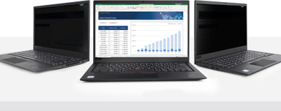 Filtër privatësie për laptop StarTech.com, 14", 16:9, anti refleks, i zi